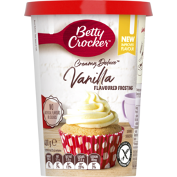 Photo of Betty Crocker Creamy Deluxe Vanilla Frosting