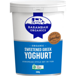 Photo of Barambah Greek Yoghurt (Sweetened)