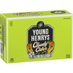 Photo of Young Henrys Cloudy Cider 24pk Case 