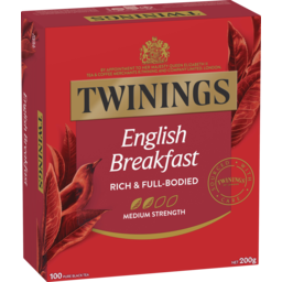 Photo of Twinings Tea Bags English Breakfast 100pk