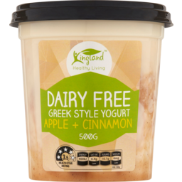 Photo of Kingland Apple + Cinnamon Greek Style Yogurt Dairy Free