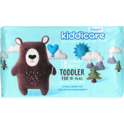 Photo of Kiddicare Deluxe Nappies Toddler Ultra Dry 16