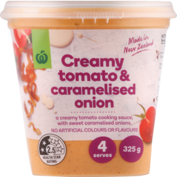 Photo of WW Pasta Sauce Creamy Tomato Caramelised Onion 325g