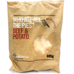Photo of WHO ATE ALL THE PIES FAMILY VALUE PIE BEEF POTATO