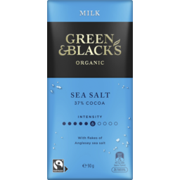 Photo of Green & Blacks Organic Sea Salt Milk Chocolate 90gm