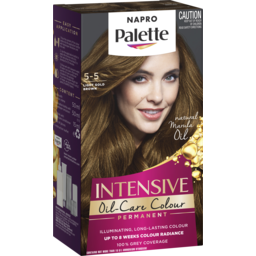 Photo of Napro Palette Permanent Hair Colour 5-5 Light Gold Brown