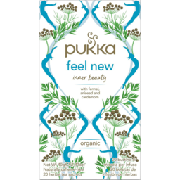 Photo of Pukka Feel New Organic Aniseed Fennel & Cardamom Tea Bags 20 Pack 40g