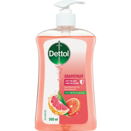 Photo of Dettol Grapefruit Antibacterial Handwash 500ml