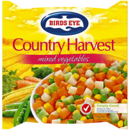 Photo of Birds Eye Country Harvest Mixed Vegetables 1kg