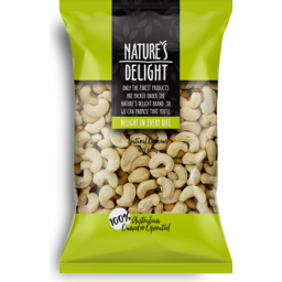 Photo of Nature's Delight Premium Natural Cashews 400g 