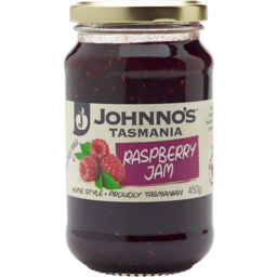 Photo of Johnnos Raspberry Jam 450gm