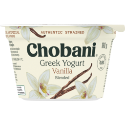 Photo of Chobani Vanilla Greek Yogurt 160g