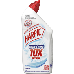 Photo of Harpic White & Shine Original Fresh Thick Bleach Gel Toilet Cleaner 450ml