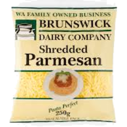 Photo of Brunswick Shredded Parmesan 250gm