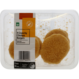 Photo of Woolworths Crunchy Chicken Burgers 4 Pack 