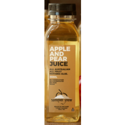 Photo of Summer Snow Apple Pear Juice
