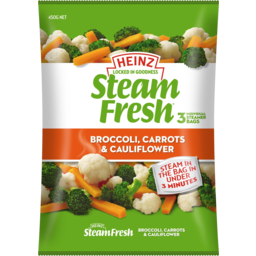 Photo of Heinz Steam Fresh Broccoli Carrot & Cauliflower