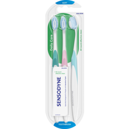 Photo of Sensodyne Daily Care Sensitive Toothbrush 3 Pack