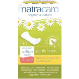 Photo of NATRACARE:NC Panty Liners Curved 30pk