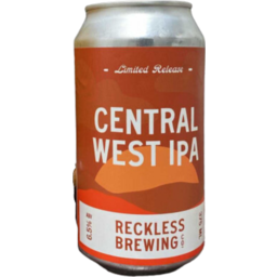Photo of Reckless Brewing Central West Coast IPA Can