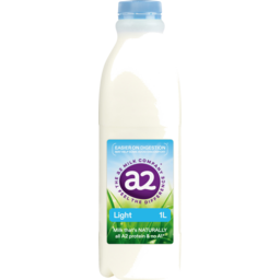 Photo of A2 Light Fresh Milk 1l