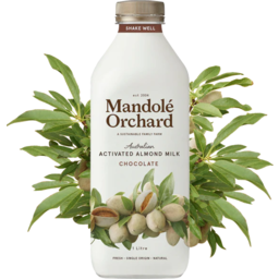 Photo of MANDOLE ORCHARD Activated Almond Milk Chocolate 1l