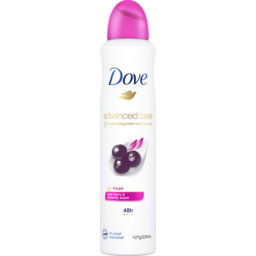 Photo of Dove Advanced Care Antiperspirant Aerosol Deodorant Go Fresh Acai Berry & Waterlily 220ml