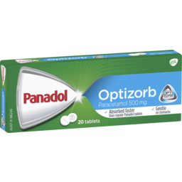 Photo of Panadol With Optizorb For Pain Relief, Paracetamol - 500mg 20 Tablets 20.0x