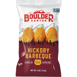 Photo of Boulder Canyon Gluten Free Hickory Barbeque Potato Chips 142g