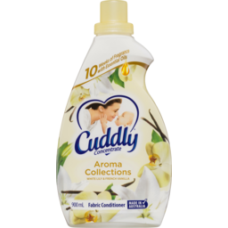 Photo of Cuddly Concentrate Aroma Collections White Lily & French Vanilla Fabric Conditioner 900ml