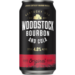 Photo of Woodstock & Cola 4.8% Can