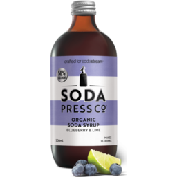 Photo of Soda Press Blueberry And Lime
