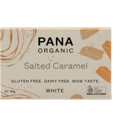 Photo of PANA White Choc Salted Caramel 45g