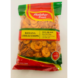 Photo of Malabar Treats Snack - Banana Chily Chips 454g