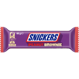 Photo of Snickers Peanut Brownie Chocolate Bar 44g