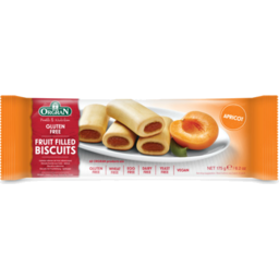 Photo of Orgran Gluten Free Apricot Fruit Filled Biscuits 175g