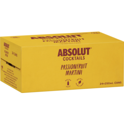 Photo of Absolut Passionfruit Martini Case