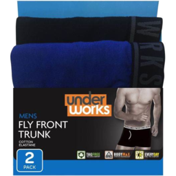 Photo of Underworks Mens Fly Front Trunk Xl 2 Pack