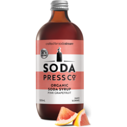 Photo of Soda Press Pink Grapefruit 500ml