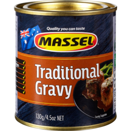 Photo of Massel Traditional Gravy Mix Can 130g