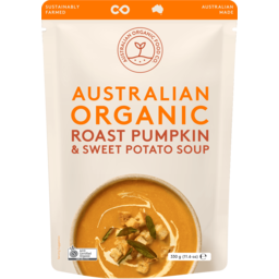 Photo of Australian Organic Food Co Roast Pumpkin & Sweet Potato Soup