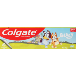 Photo of Colgate Bluey Mild Mint 2-5 Years Gel Toothpaste 90g
