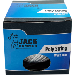 Photo of Jackhammer White Poly String Ea