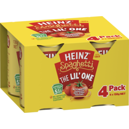 Photo of Heinz® Spaghetti The Lil' One Multipack 4x130g