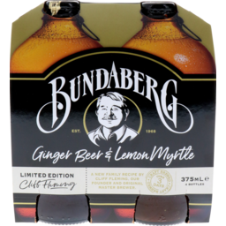 Photo of Bundaberg Ginger Beer & Lemon Myrtle 4 Pack