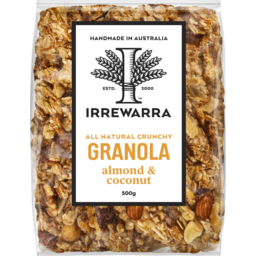 Photo of Irrewarra All Natural Crunchy Granola Almond & Coconut 500g 500g