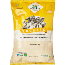 Photo of antra Organic Gluten Free Multi Grain Atta 4kg