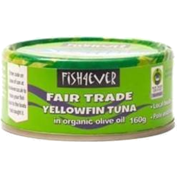 Photo of Fish 4 Ever Yellowfin Tuna In Organic Olive Oil 160g