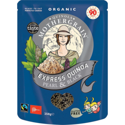 Photo of Quinola Mothergrain Quinoa Pearl Black Organic 250g