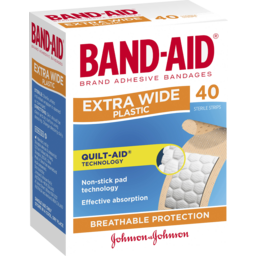 Photo of Band-Aid Extra Wide Strips 40pk